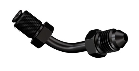 Goodridge 18+ Harley-Davidson Softail Models Front ABS Adaptor - Black