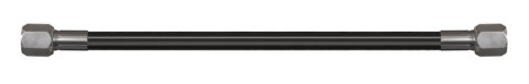 Goodridge 19in Universal Oil Line Assembly w/Black Fittings