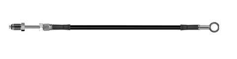 Goodridge 64in Universal Clutch Line w/SS Fittings & Black Hose - Straight Banjo 7/16 UNF