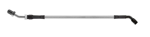 Goodridge 84in Universal Clutch Line w/Black Zinc Fittings & Clear Hose - 45Deg Banjo w/AN3 Fitting