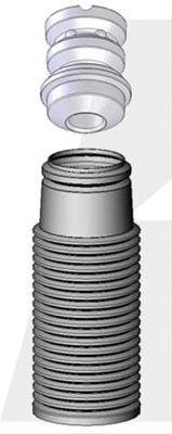 KYB Shocks & Struts Strut Boots Front HYUNDAI Excel 1990-94 HYUNDAI Scoupe 1991-95 MITSUBISHI Precis