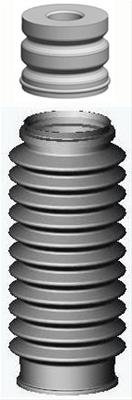 KYB Shocks & Struts Strut Boots Front FORD Freestar 2004-07 FORD Windstar 1999-03 MERCURY Monterey (
