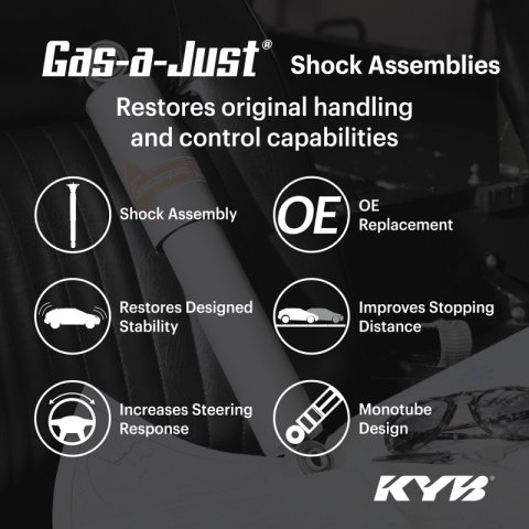 KYB 11-23 Chrysler 300 AWD Gas-A-Just Rear Shock