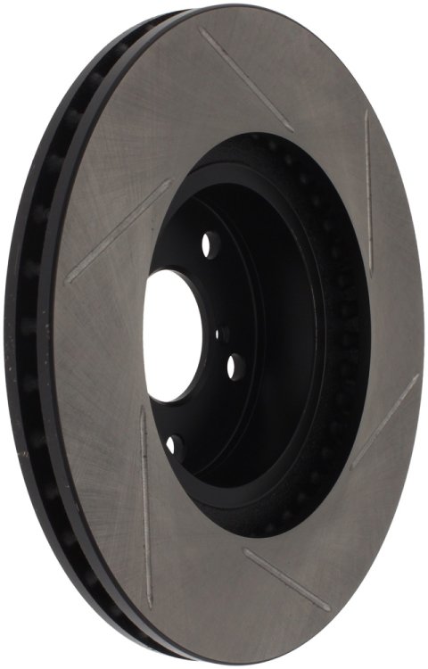 StopTech Power Slot 00-05 Legacy / 7/98-08 Impreza Front Right SportStop Slotted Rotor