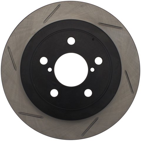 StopTech Power Slot 02-05 WRX Rear Left SportStop Slotted Rotor
