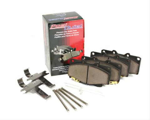 Posi-Quiet 08-09 Audi A4/A4 Quattro/A5/S5 Semi-Metallic Front Brake Pads