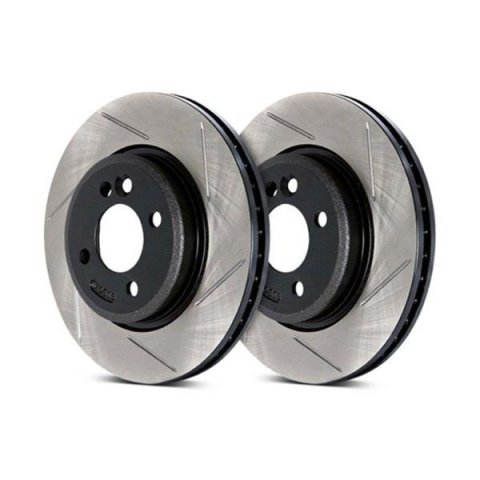 Centric C-TEK Standard Slotted Brake Rotor - Rear Right