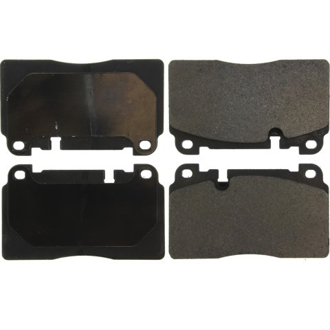 Centric 15-20 Porsche Macan Posi-Quiet Semi-Metallic Brake Pads w/ Hardware - Front