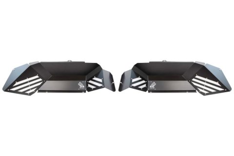 Fishbone Offroad 2020+ JT Gladiator Rear - Black Aluminum Inner Fenders