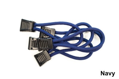 Fishbone Offroad Paracord Zipper Pulls 5 Pcs Navy