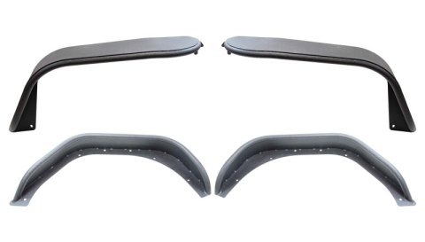 Fishbone Offroad JL/JT Front Steel Tube Fenders