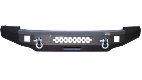 Fishbone Offroad 07-13 Chevy Silverado 1500 Front Bumper - Black
