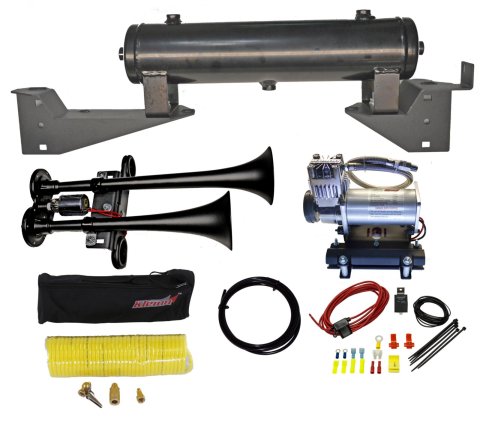 Kleinn 14-21 Polaris RZR 1000 Onboard Air System w/ Model 102-1 Horns