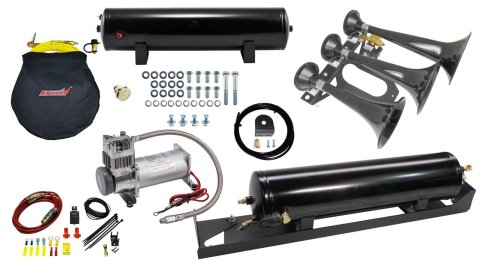 Kleinn 17-26 Ford F-250/ F-350/ F-450 Onboard Air System w/ Model 230 Horns