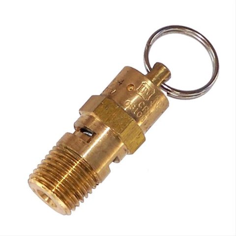Kleinn Safety Valve - 1/4In M NPT - 175 PSI Rated Pop-Off Valve