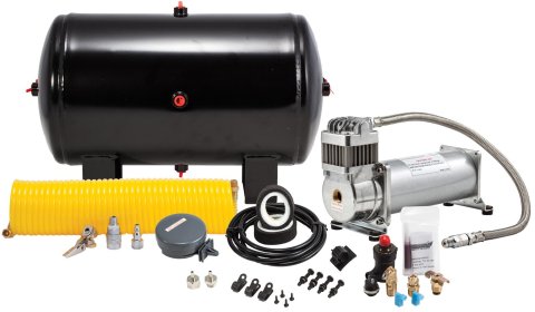 Kleinn Air System w/ 150 PSI Waterproof/ 100 Percent Duty Cycle Air Compressor / 5.0 gal Air Tank