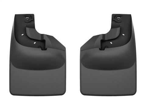 WeatherTech 2017+ Ford F250/350/450/550(Fits W/OEM Fender Flares/Lip ONLY) No Drill Mudflaps FRONT