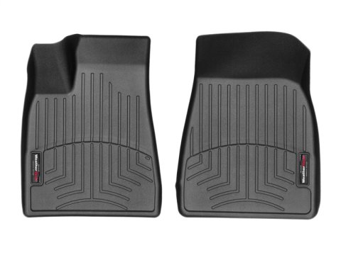 WeatherTech 2016+ Tesla Model X Front FloorLiner - Black