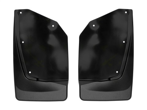 WeatherTech 2018+ Chevrolet Traverse No Drill Mudflaps - Black