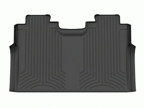 WeatherTech 15+ Ford F-150 (Supercrew w/ 1st Row Bucket Seats) Rear FloorLiners HP - Black