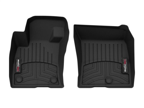 WeatherTech 2021+ Ford Bronco Sport (w/o Rubberized Floor)/2022 Ford Maverick Front FloorLiner - Blk