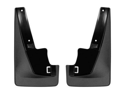 WeatherTech 11-21 Dodge Durango Front No Drill Mudflaps - Black