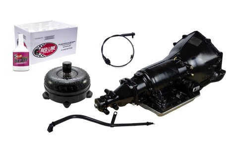 FTI 700R4 Transmission Kit - Level 3 - 600HP - Chevy Bell - Edelbrock Adapter SRLT3082 Converter