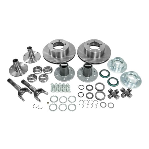 Yukon Gear Spin Free Locking Hub Conversion Kit For Dana 30/Dana 44 TJ/XJ/YJ 27 Spline/5 X 4.5