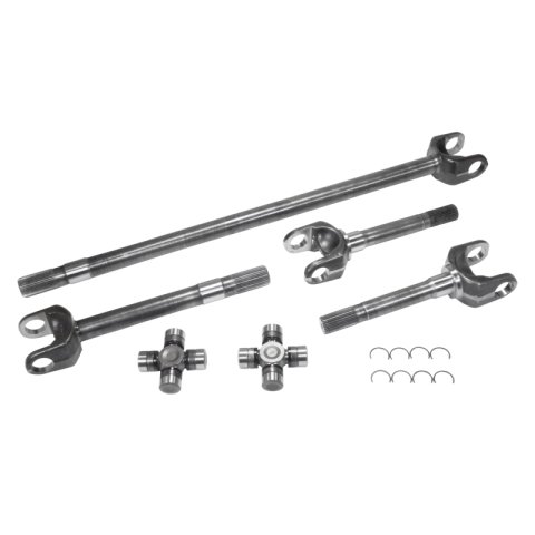 USA Standard 4340 Chrome-Moly Replacement Axle Kit For 79-93 Dodge Dana 60 Front / 30 Spline