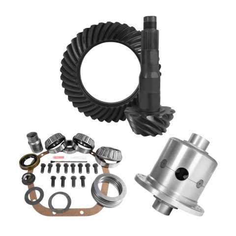 Yukon Gear 10.5in Ford 3.73 Rear Ring & Pinion Install Kit 35 Spline Positraction