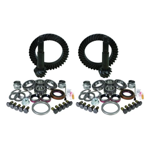 USA Standard Gear & Install Kit for Jeep JK Rubicon w/D44 Front & Rear in a 4.56 Ratio