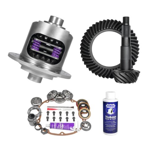 Yukon Gear 64-72 Pontiac GTO Limited Slip & Re-Gear Kit 8.2in BOP 27 Spline 3.36 ratio