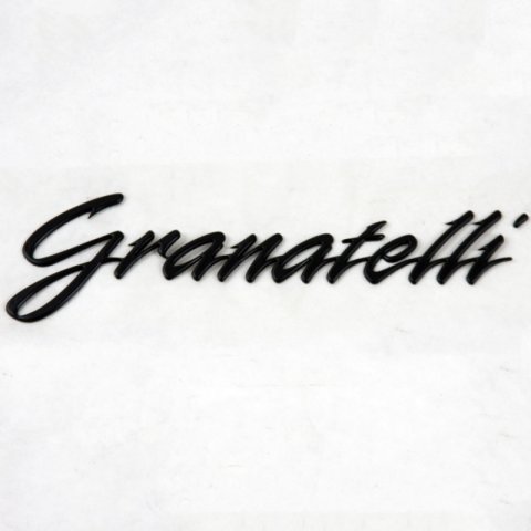 Granatelli Logo Domed Decal - Black