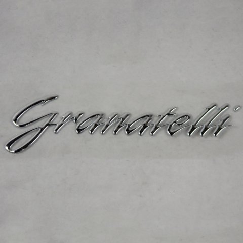 Granatelli Logo Domed Decal - Chrome