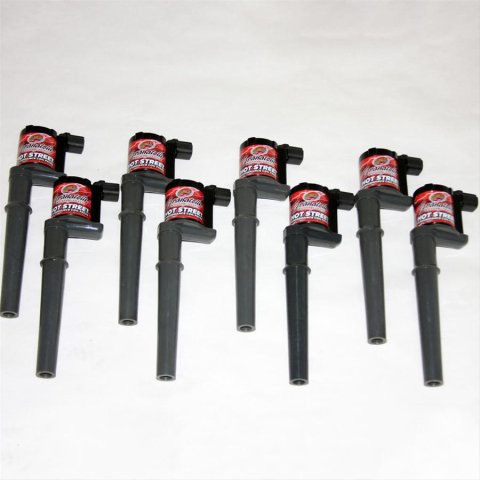 Granatelli 99-14 Ford 4.6L/5.4L/5.8L 4V Hot Street Coil Packs - Black (Set of 8)