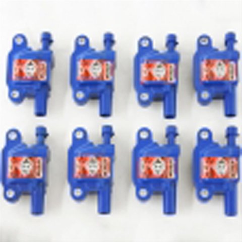 Granatelli 05-17 GM LS1/LS2/LS3/LS4/LS5/LS6/LS7/LS9/LSA Malevolent Coil Packs - Blue (Set of 8)