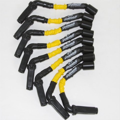 Granatelli 99-23 GM 6.0L/6.2L LS2/LS3/LSA/LS7/LS9 Hi-Perf Coil-Near-Plug Wire Conn Kit w/Ylw Jacket