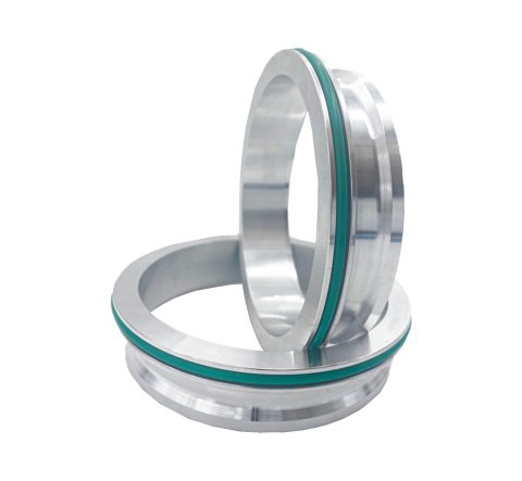 Granatelli Aluminum Dual Seal Clamp 3.0in Weld-on Ferrule Set