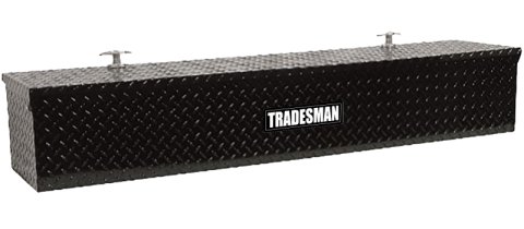 Tradesman Aluminum Flush Mount Truck Tool Box (70in.) - Black