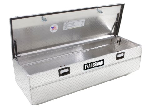 Tradesman Aluminum Flush Mount Truck Tool Box (56in.) - Brite