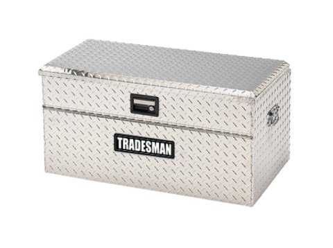 Tradesman Aluminum Flush Mount Truck Tool Box Full/Wide (60in.) - Brite