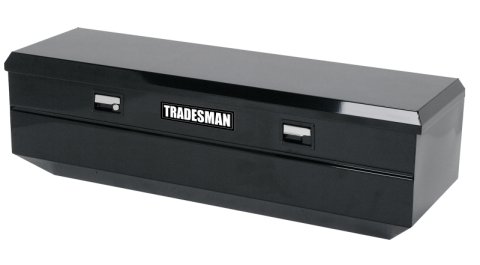 Tradesman Steel Flush Mount Truck Tool Box (48in.) - Black