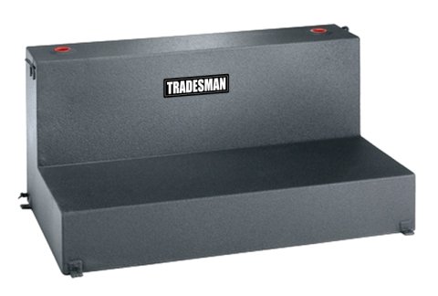 Tradesman Aluminum L-Shape Liquid Storage Tank (92 Gallon Capacity) - Brite