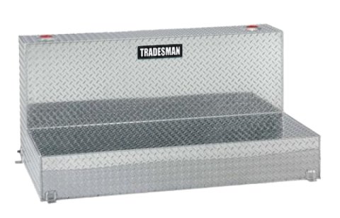 Tradesman Aluminum L-Shape Liquid Storage Tank (48 Gallon Capacity) - Brite