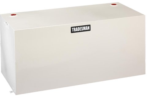 Tradesman Steel Rectangular Liquid Storage Tank (Full Size) - White