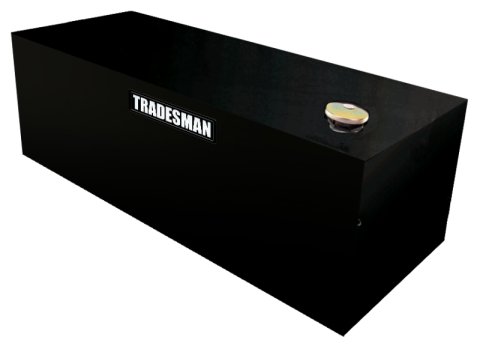 Tradesman Steel Full Size Rectangular Liquid Storage Tank - Black