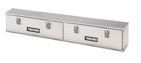 Tradesman Aluminum Top Mount L-Wing Box (90in.) - Brite