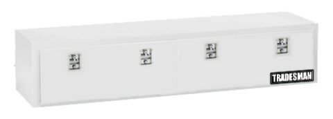 Tradesman Steel Top Mount Truck Tool Box (90in.) - White