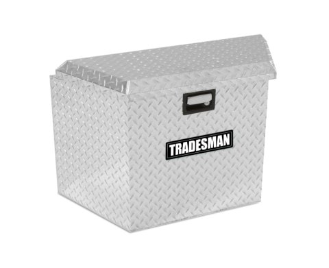 Tradesman Aluminum Trailer Tongue Storage Box (21in.) - Brite
