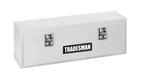 Tradesman Steel Top Mount Truck Tool Box (72in.) - White